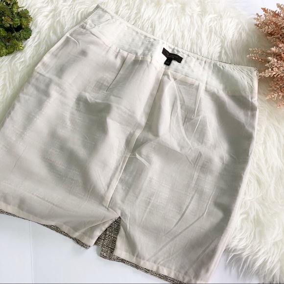 The Limited Tweed Studded Pencil Skirt size 6 - Picture 5 of 6